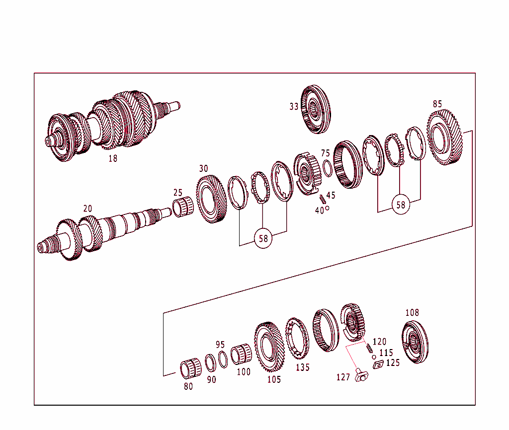Transmission Shafts And Gears