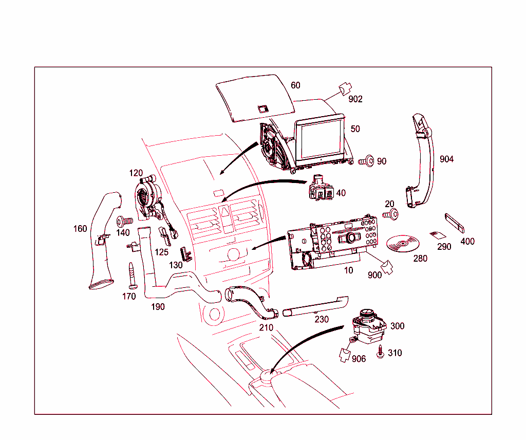 Radio, Operating And Display Unit