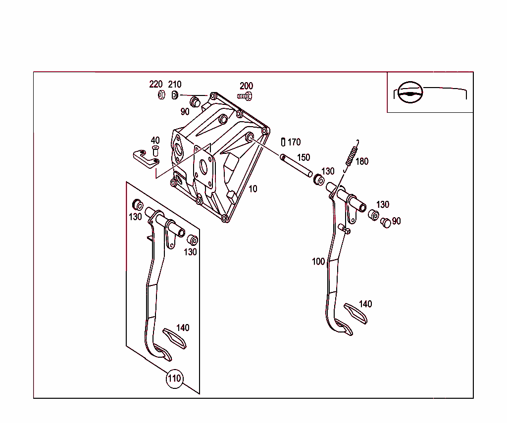 Pedal Assembly With Bearing