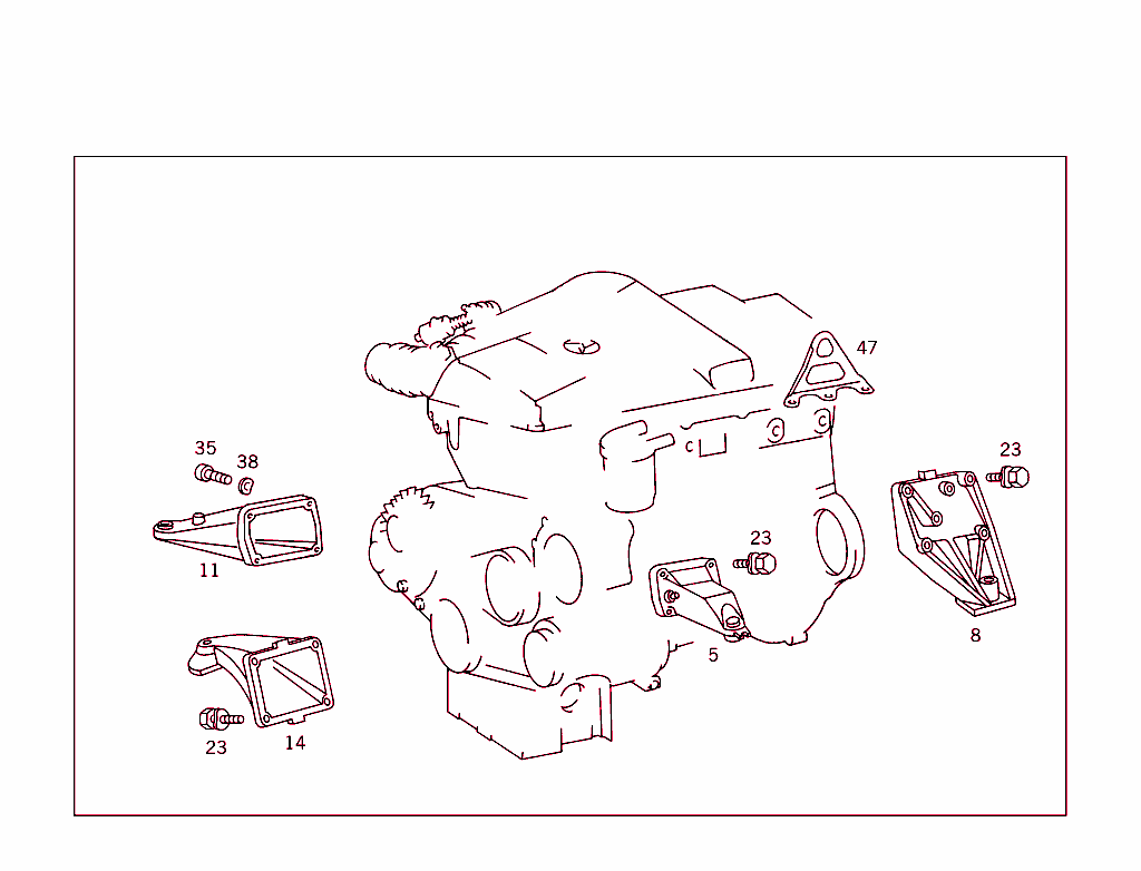 Engine Supports And Attachment Parts