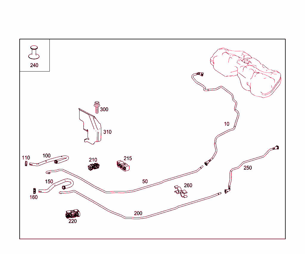 Fuel Lines, Diesel Vehicles
