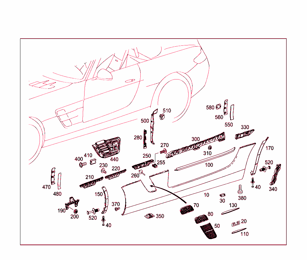 Outside Attachment Parts