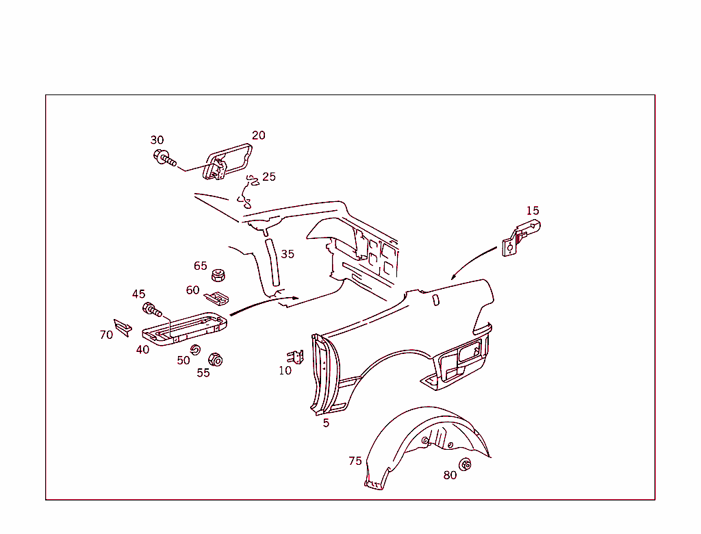 Rear Fender,Battery Frame