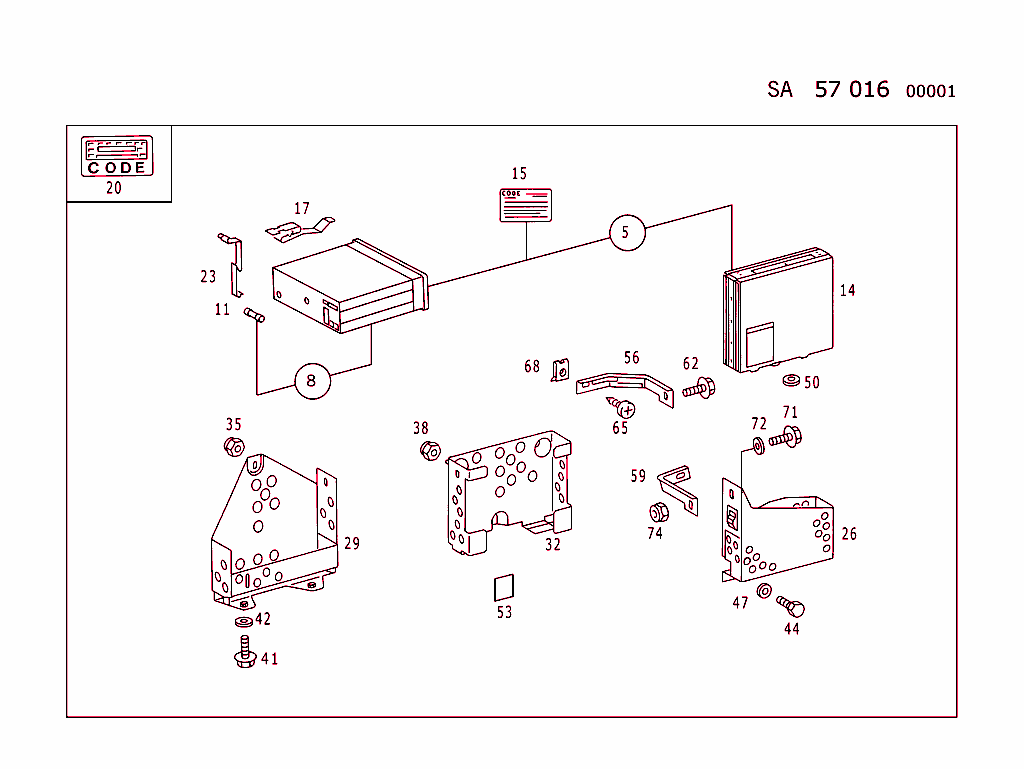 Becker "Mexico 2000 Vk" Radio Set