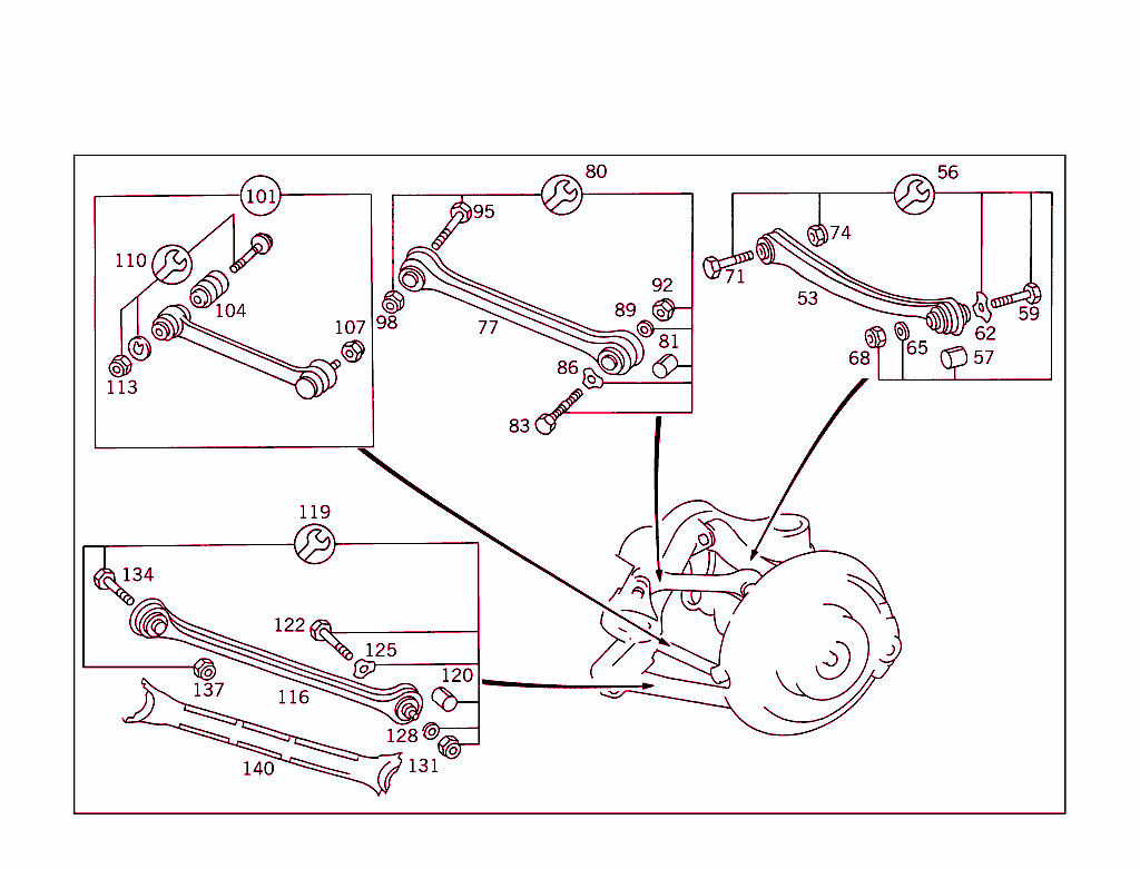 Rear Axle Suspension