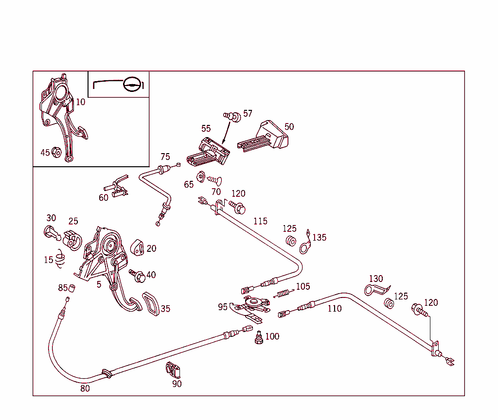 Foot Operated Parking Brake