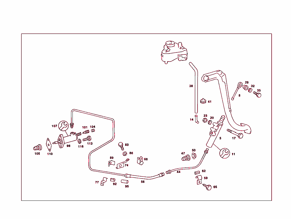 Pedal Assembly Hydraulics