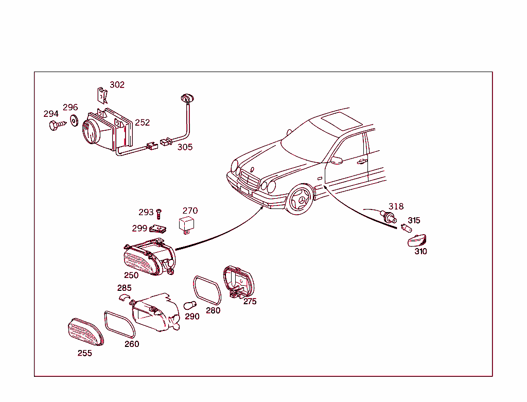 Lighting Unit,Foglamp,And Additional Blinker Lamp