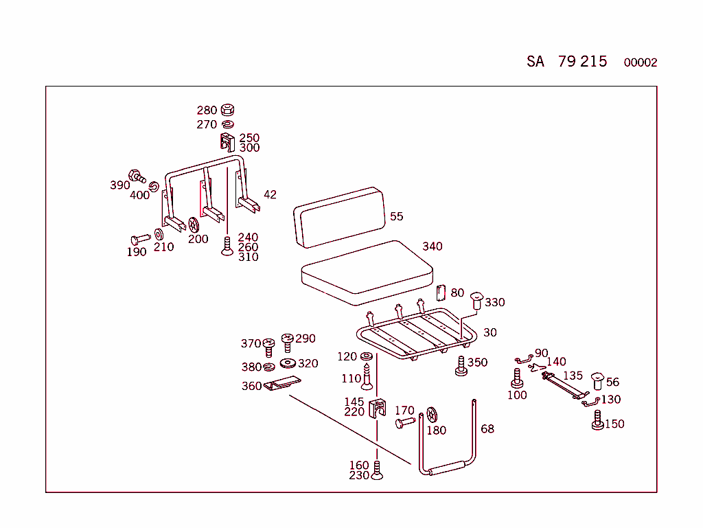 Longitudinal Seat Bench