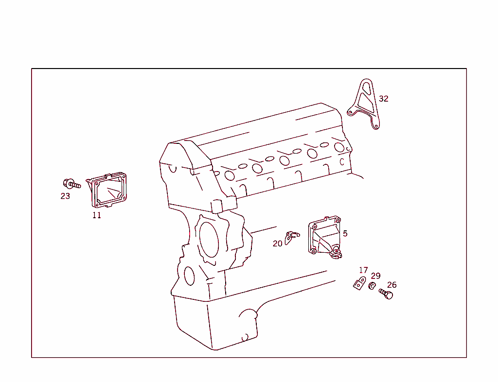 Engine Supports And Attachment Parts