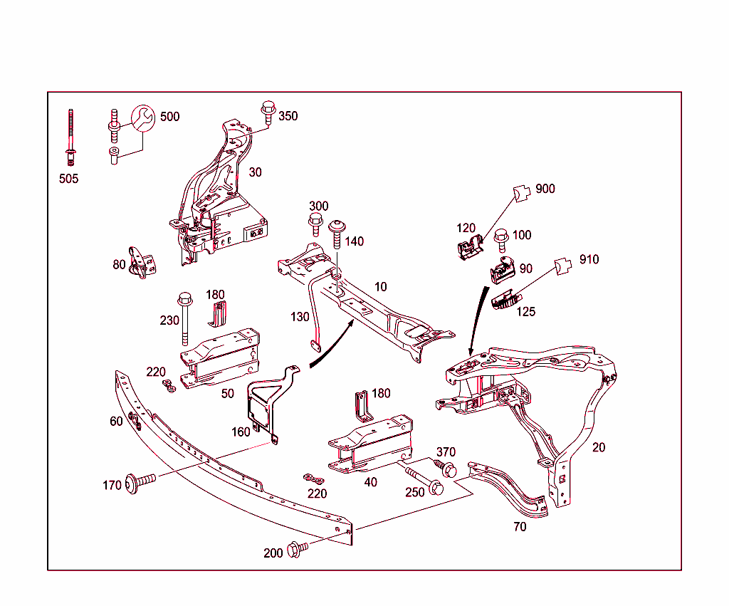 Front Stiffening And Radiator Support