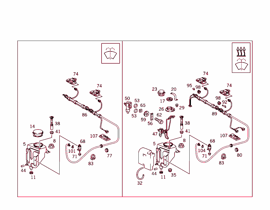 Pane Washer,Headlamp Wiper/Washer