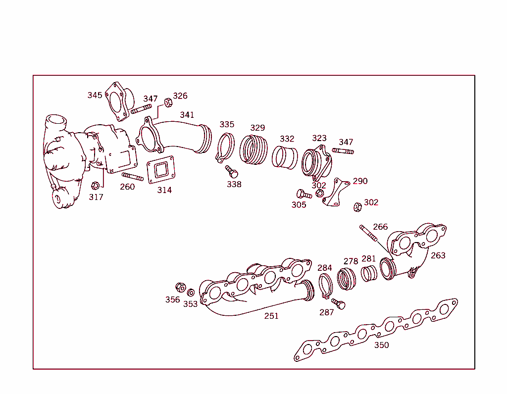 Turbo-Engine Exhaust Manifold