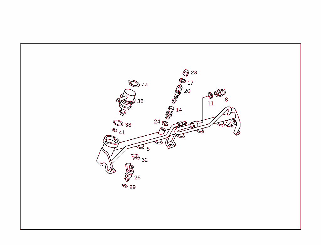 Injection Valves,Fuel Distributor; Used With Motronic