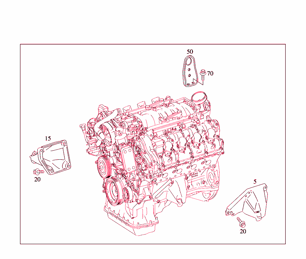 Engine Supports And Attachment Parts