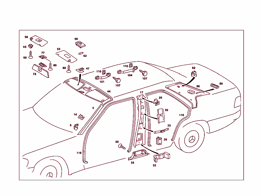 Roof Attachment Parts,Door Edge Guard Sections,Panelling