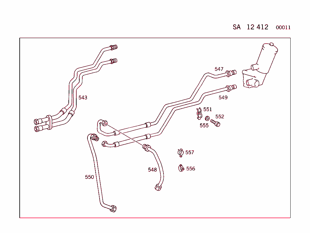 Engine Parts W/Air Conditioner, See Standard Microfiche