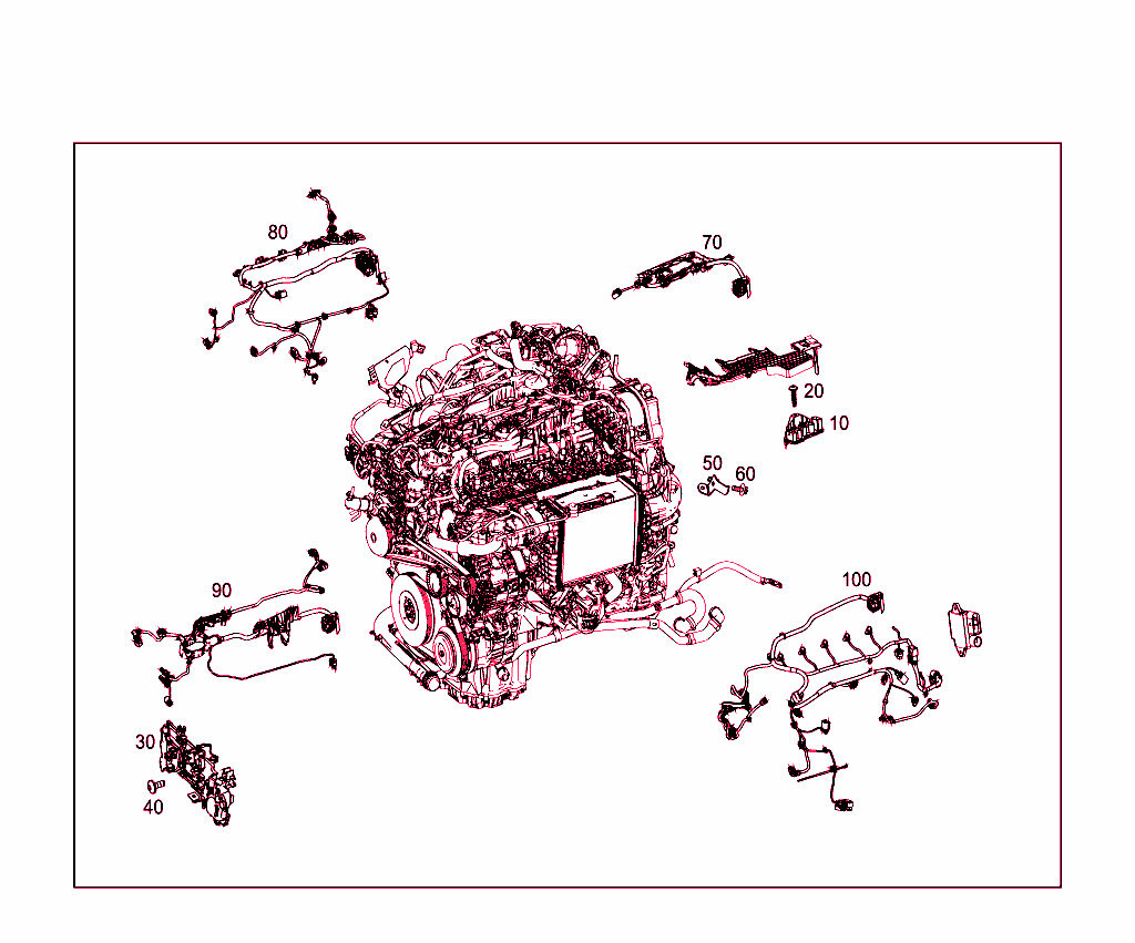 Engine Cable Harness