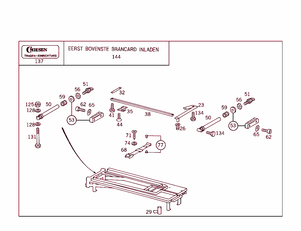 Stretcher,Lower Platform