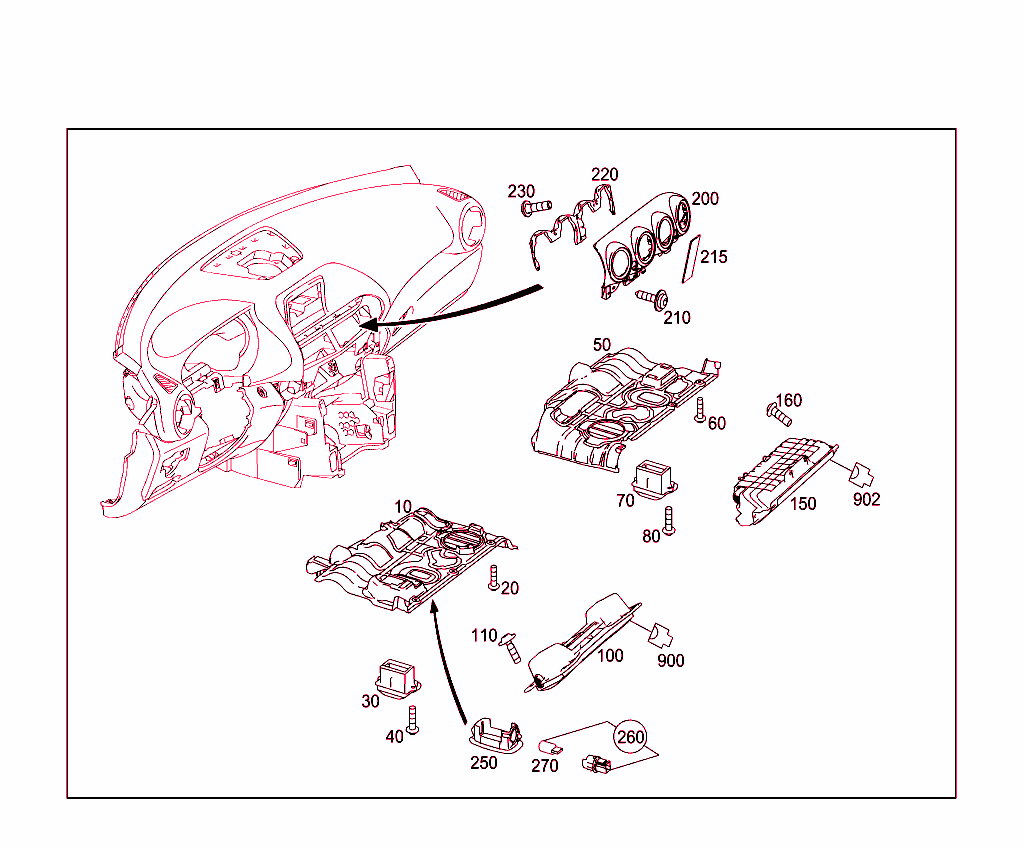 Detachable Components,Instrument Panel