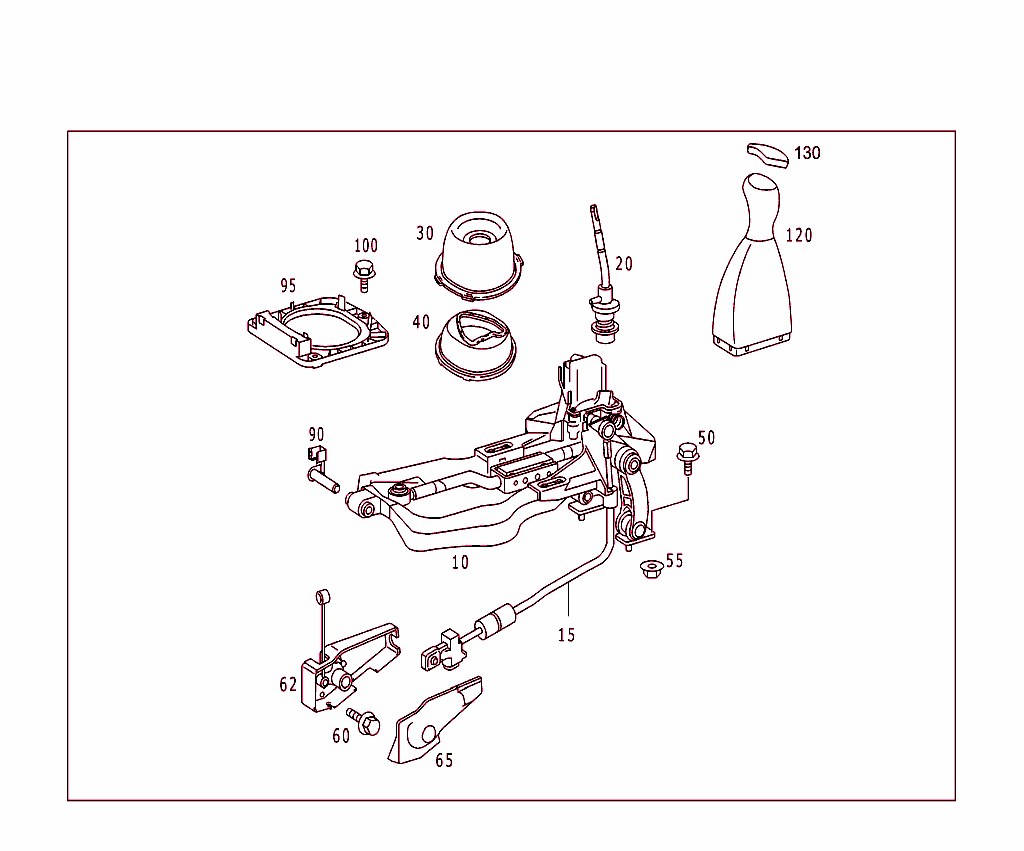 Floor Shift Used With Manual Sixspeed Transmission