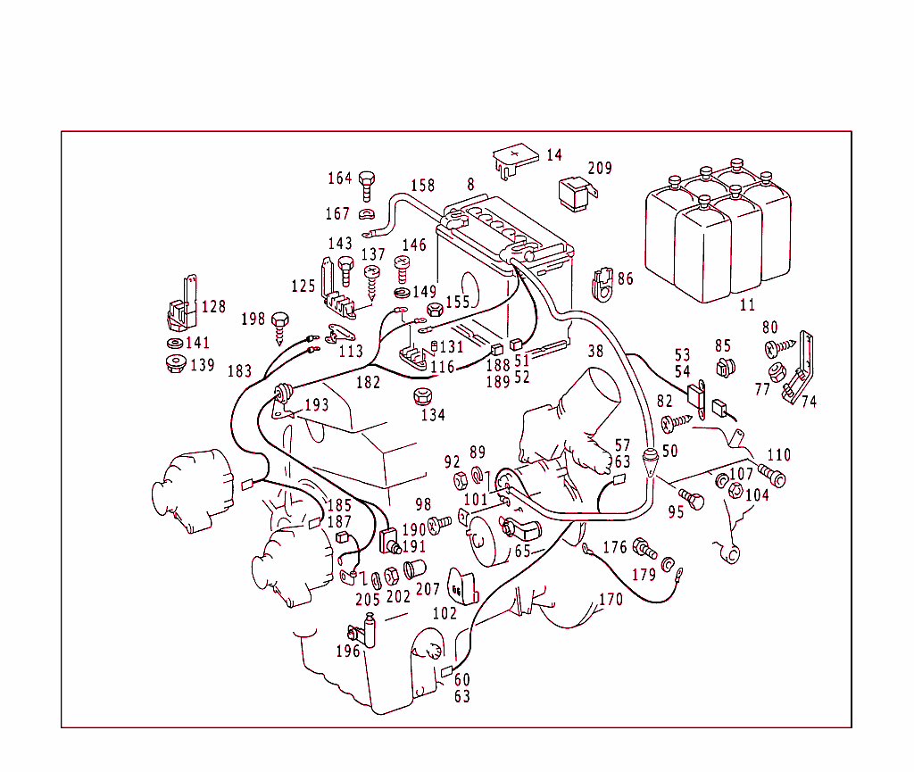 Battery,Starter/Alternator Cable