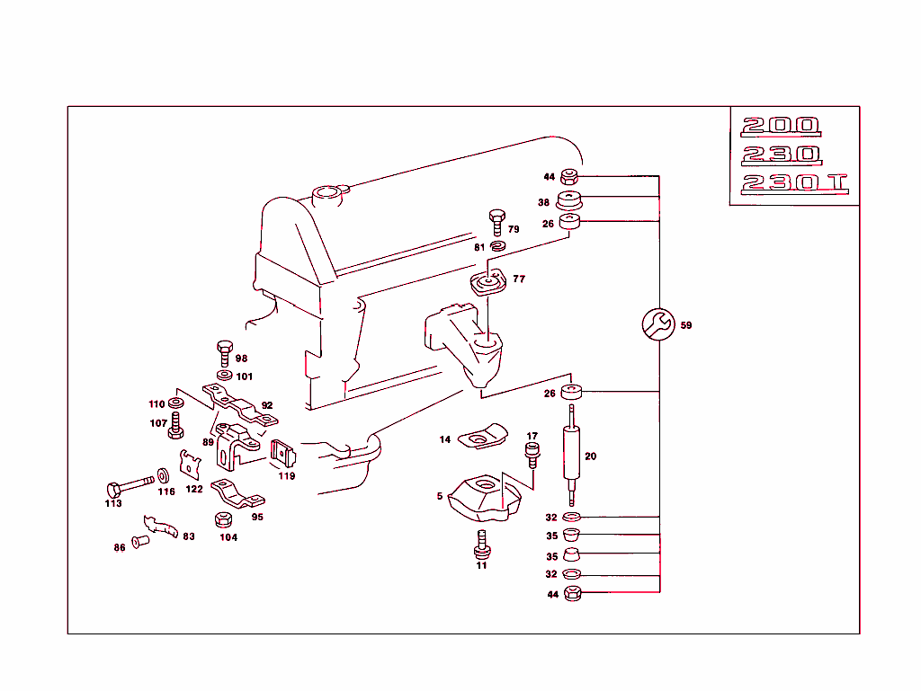 Engine Suspension On Gasoline Vehicles
