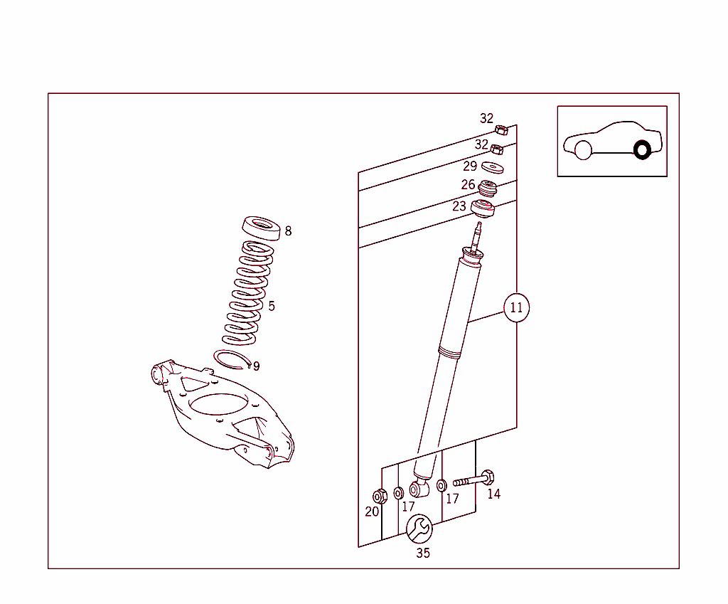 Rear Springs And Suspension Standard Suspension