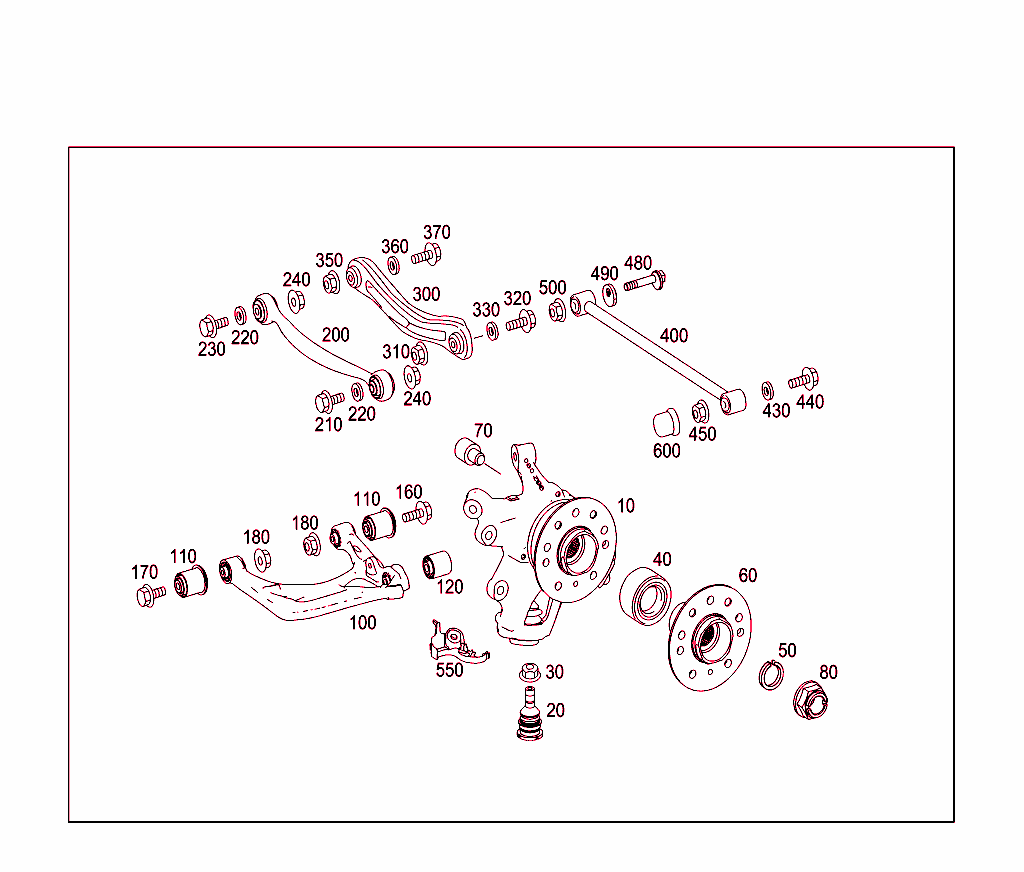 Rear Axle Suspension