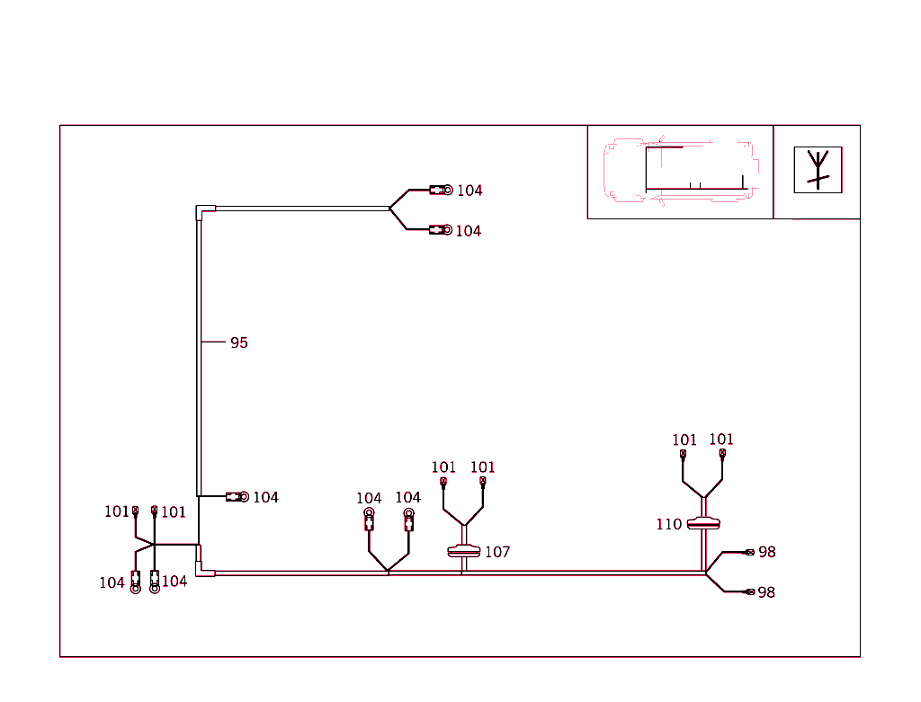 Electric Cables Used For Extra Equipment In Cowl