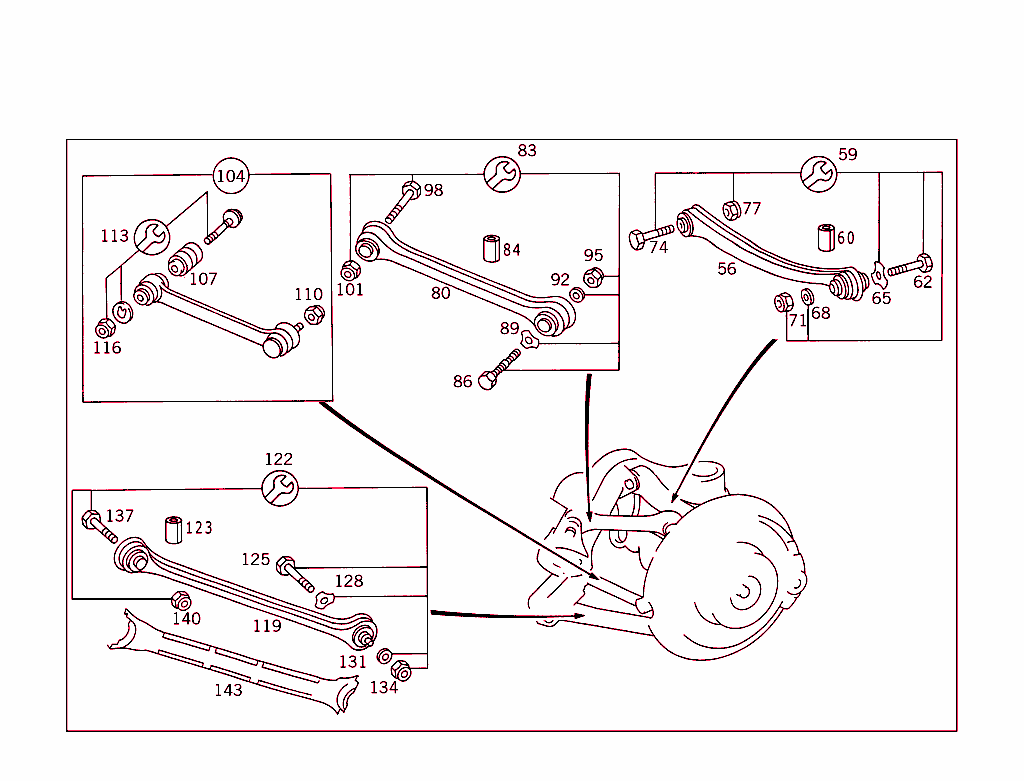 Rear Axle Suspension