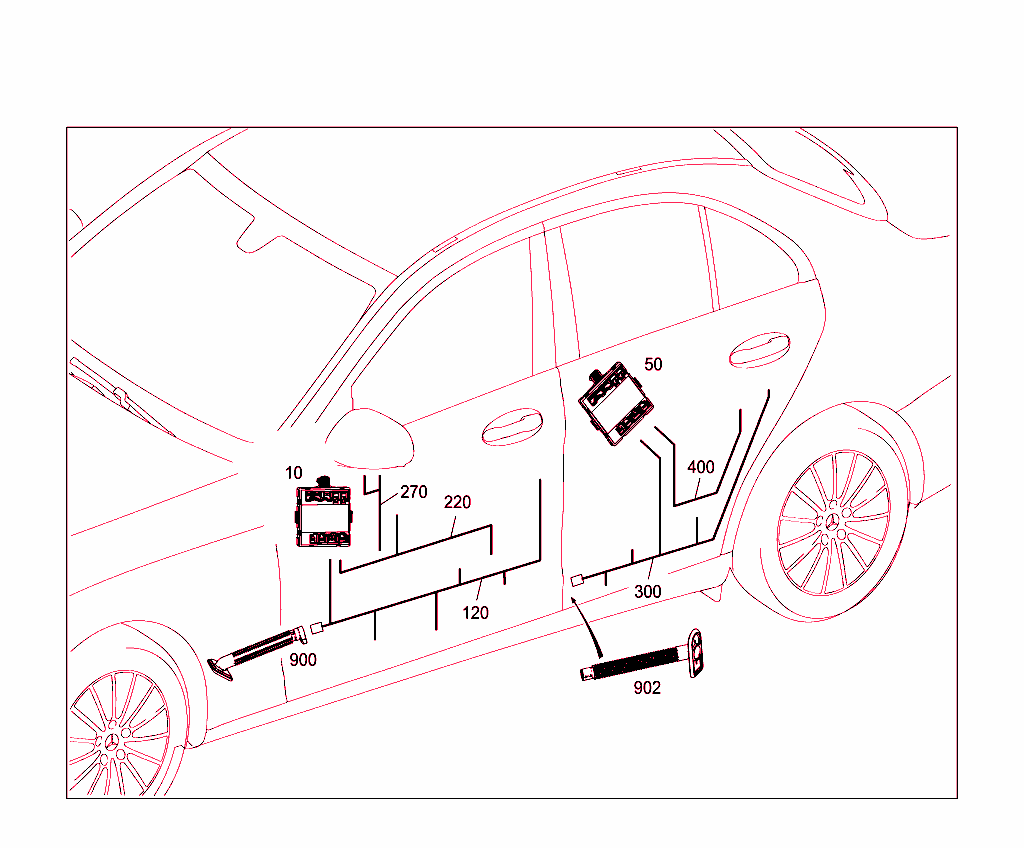 Door Wiring Harness And Door Cont.unit