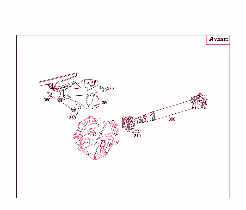 Front Axle Gear Propeller Shaft
