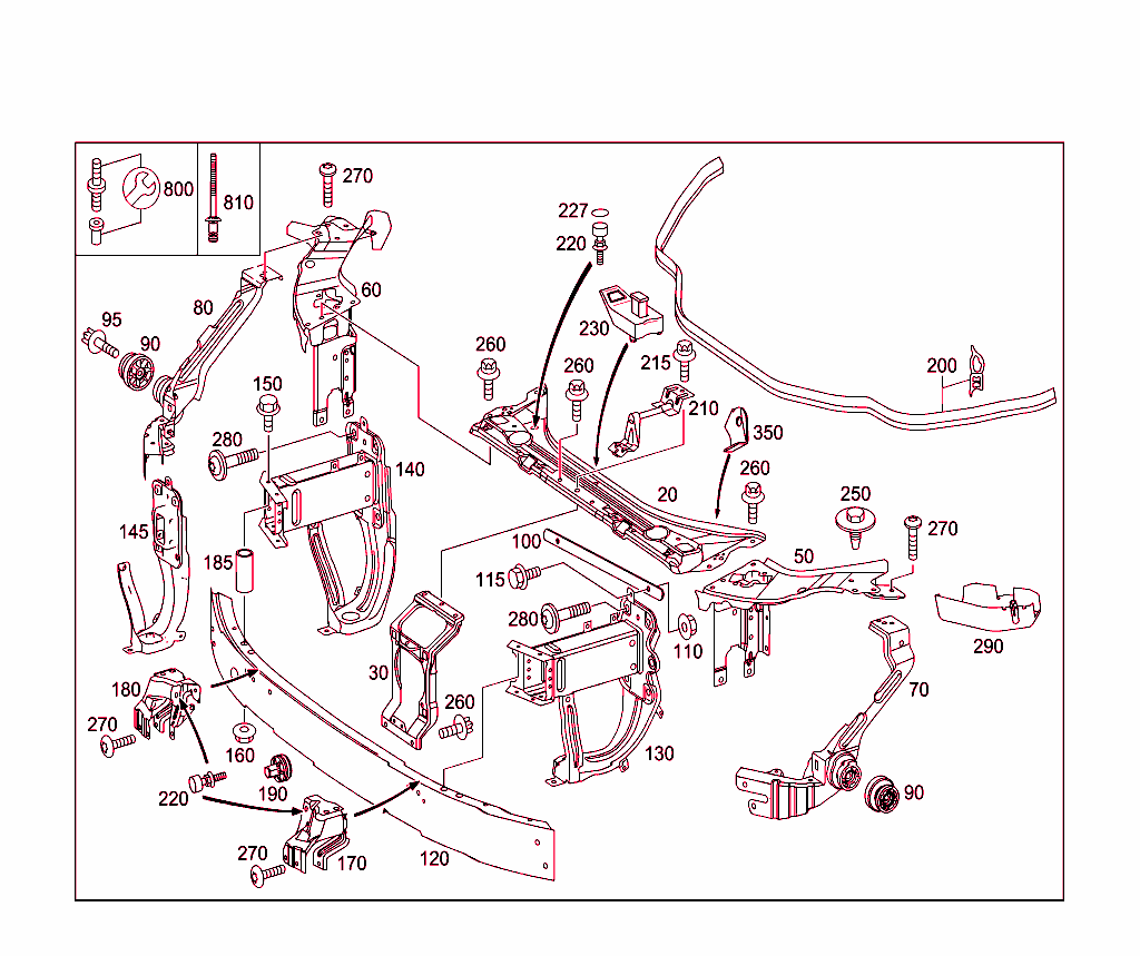 Front Stiffening And Radiator Support