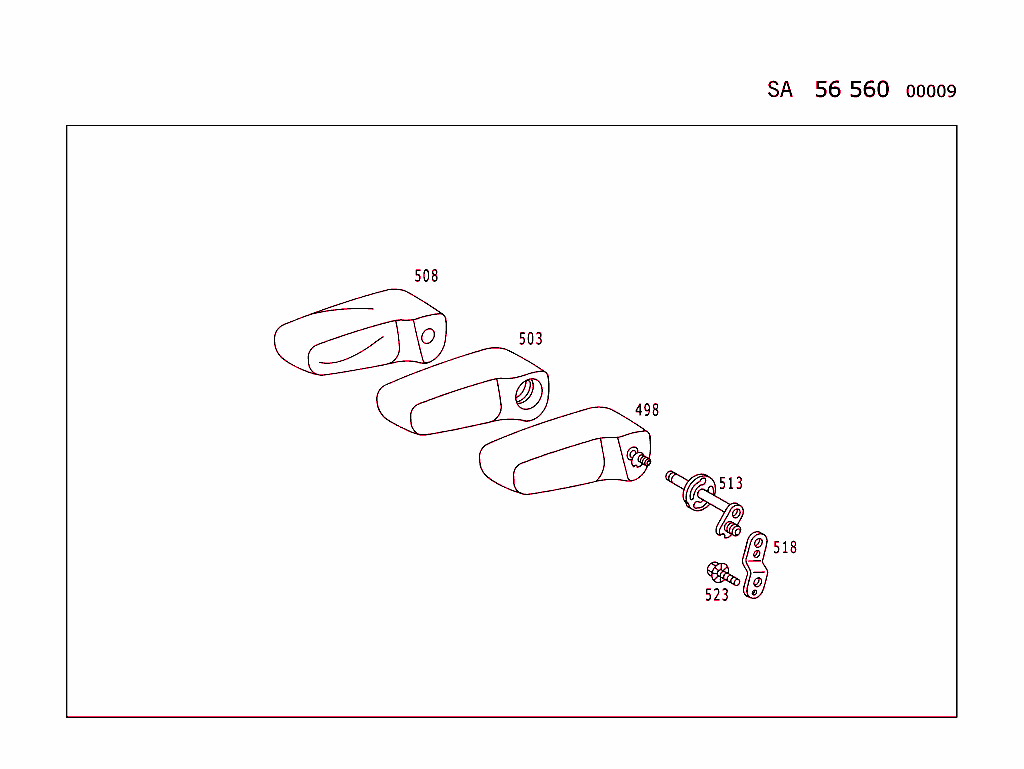 Front And Rear Individual Seats Adjustable Electrically