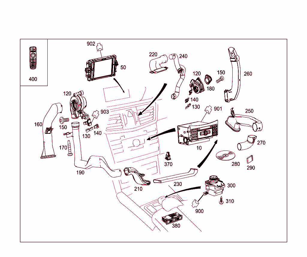 Radio, Operating And Display Unit
