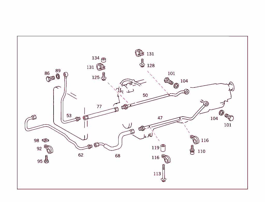 Detachable Transmission Components,Oil Filler Pipe,E-Class