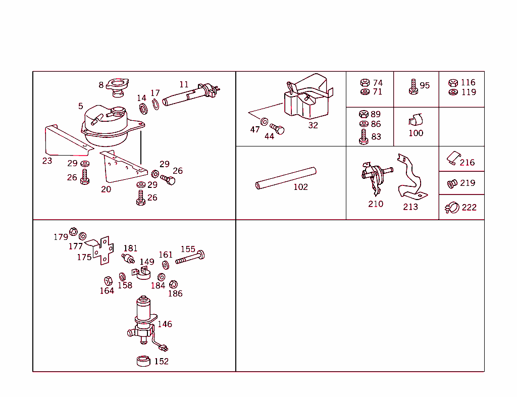 Expansion Tank,Mounting And Hoses