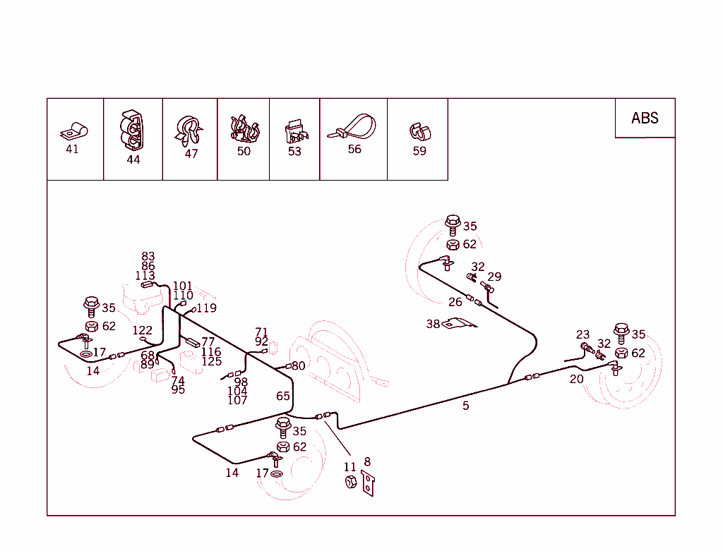 Electric Cables Used For Abs And Automatic Transmission