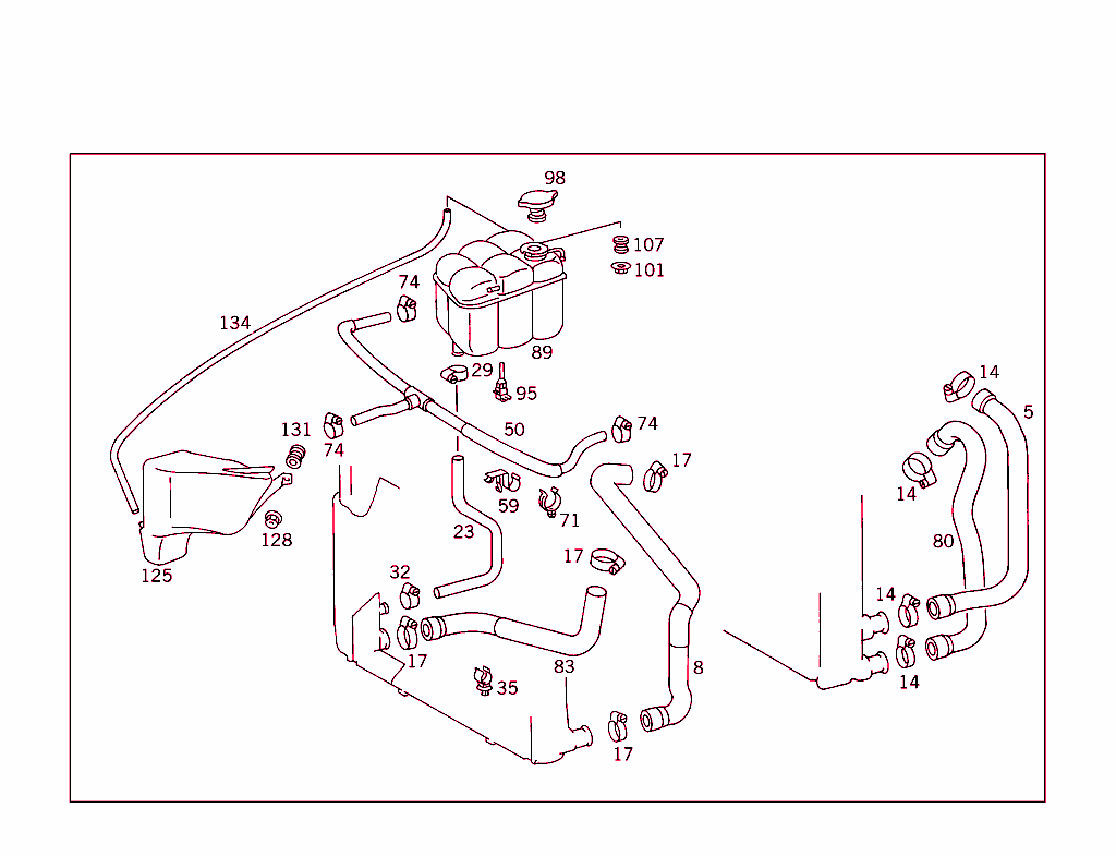 Expansion Tank,Mounting And Hoses