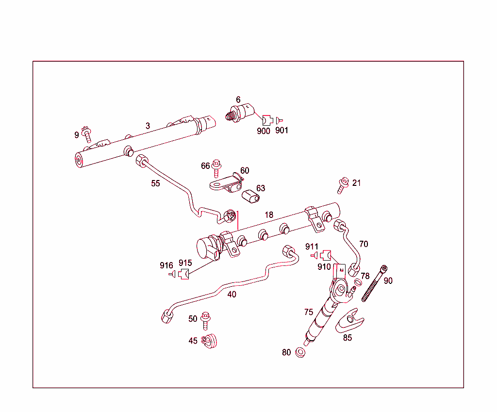 Nozzle Holder,Lines & Attachment Parts
