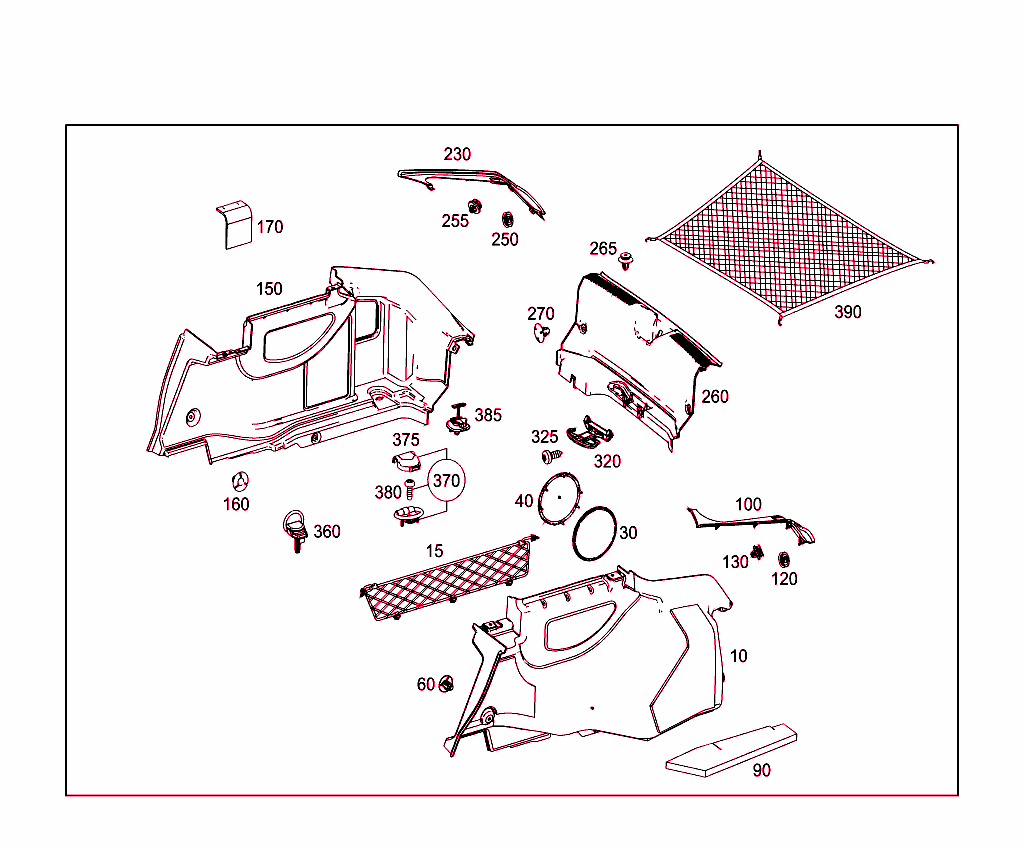 Luggage Compartment Covering
