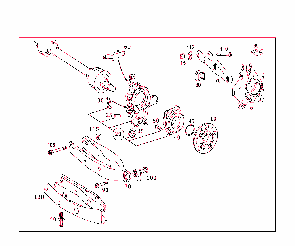 Rear Axle Suspension