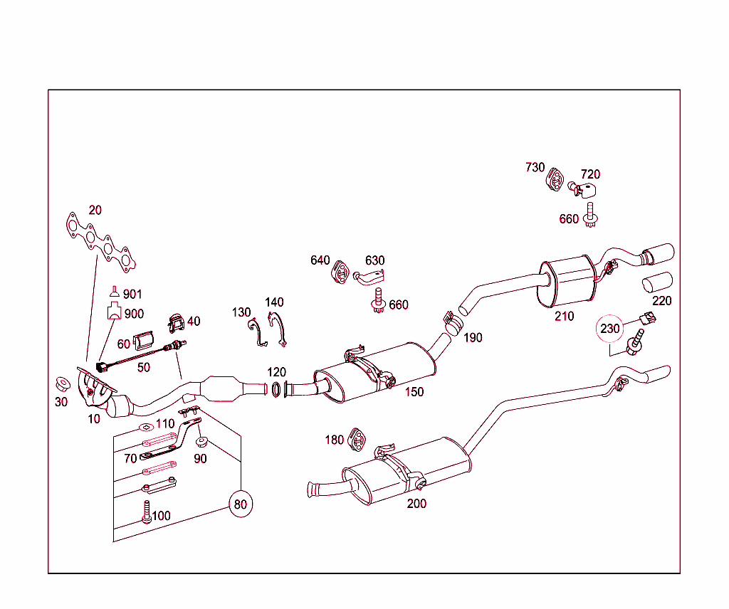 Exhaust System On Gasoline Vehicles