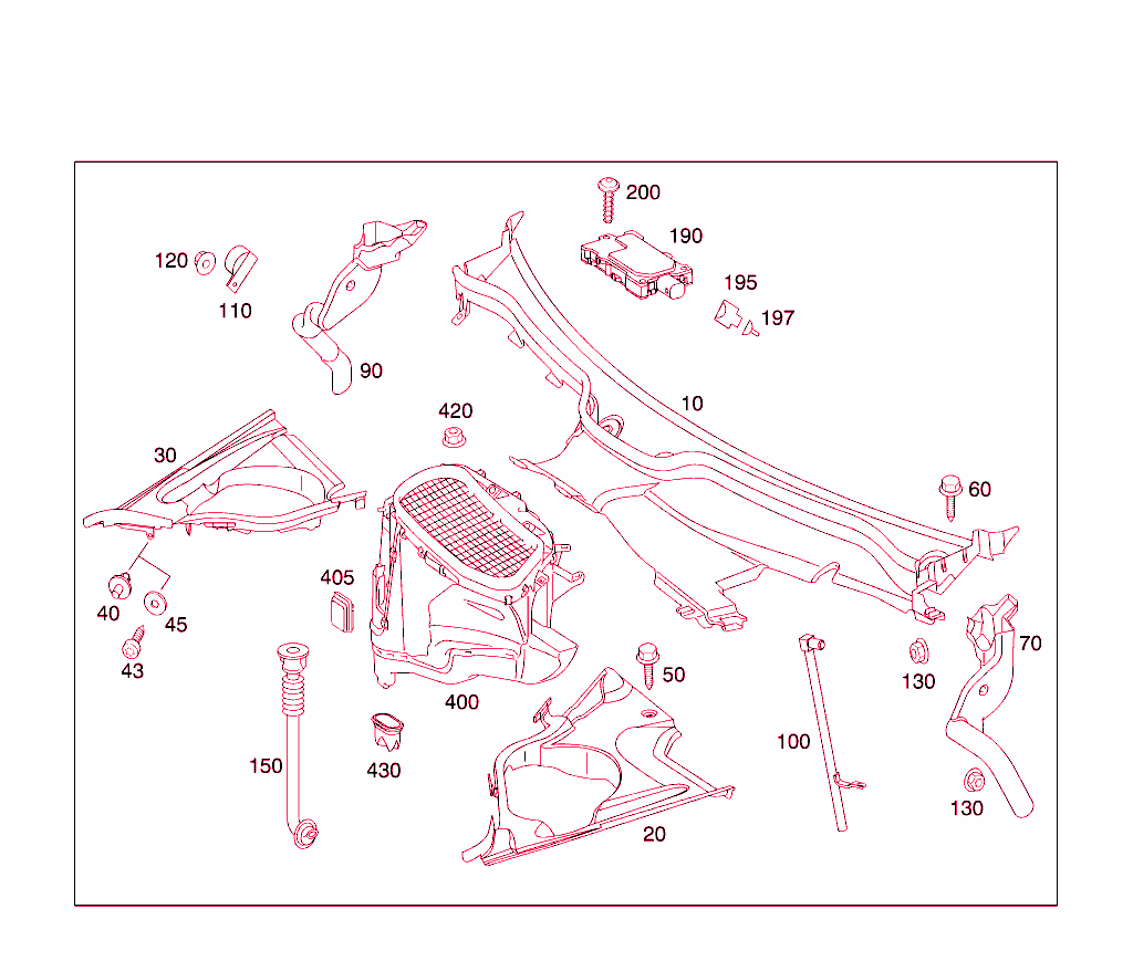Water Baffle With Intake Shell