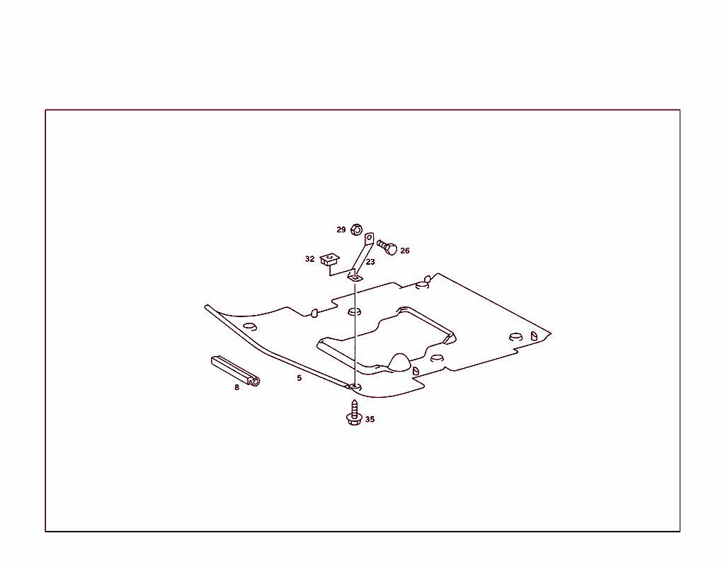 Engine Compartment Panelling, Gasoline Vehicles