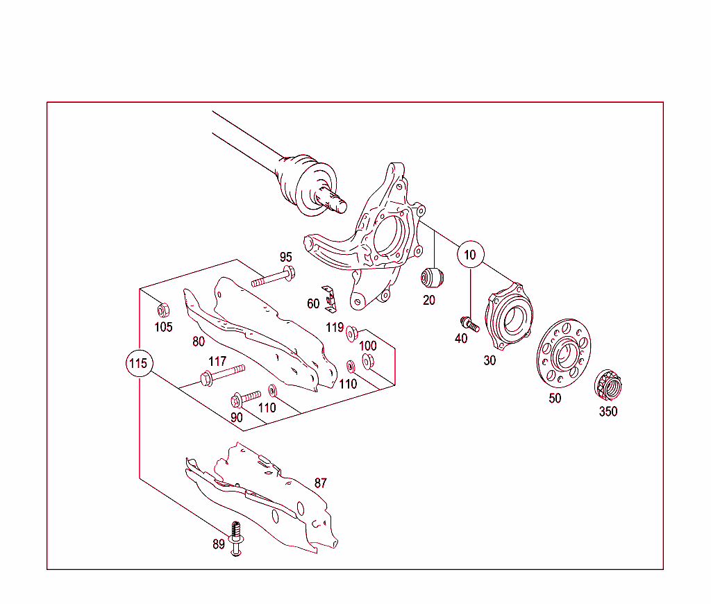 Rear Axle Suspension