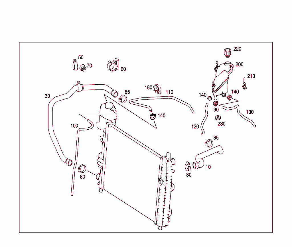 Expansion Tank,Mounting And Hoses
