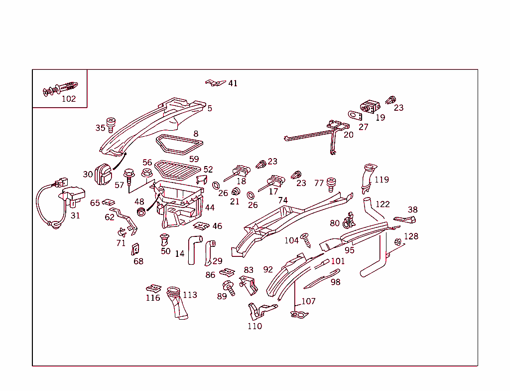 Water Baffle With Intake Shell