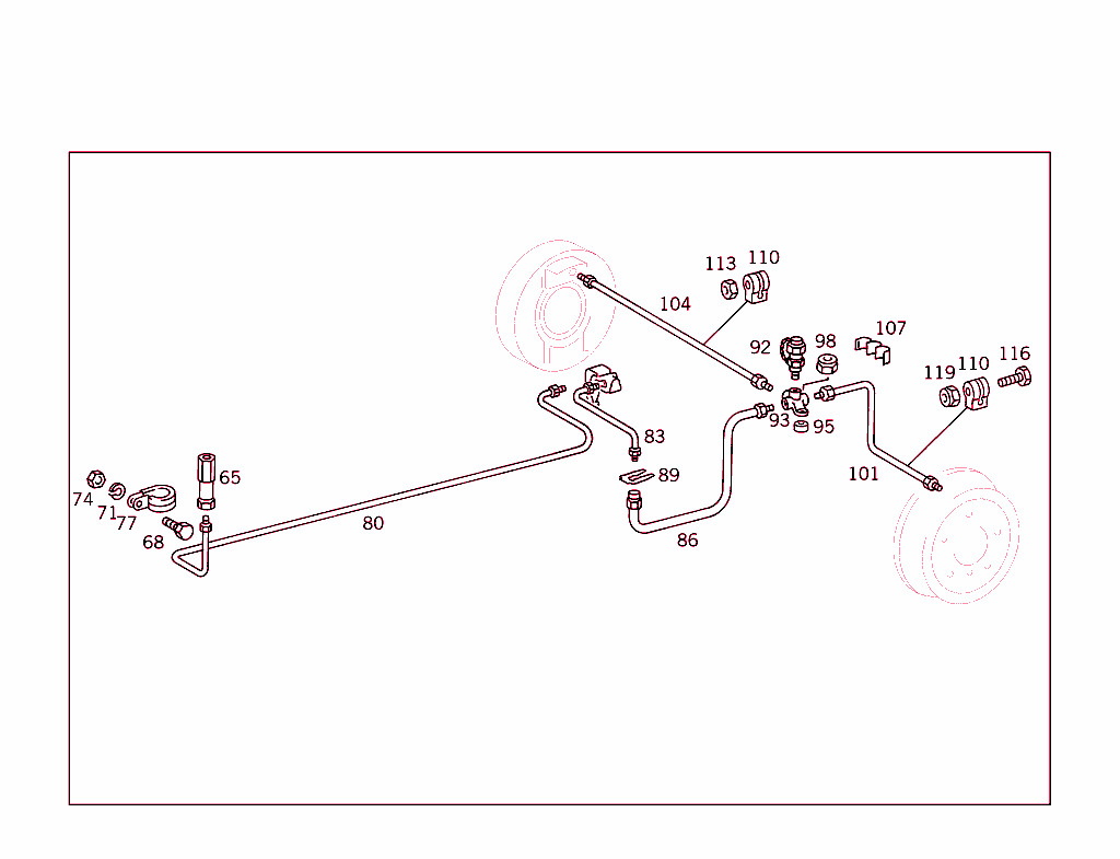 Hydraulic Brake Lines,Distributors, Mounting Parts